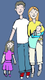 Graphic Illustration : Family